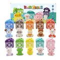 Stacking Barn Toys with 10 Farm Animals and Numbered Houses