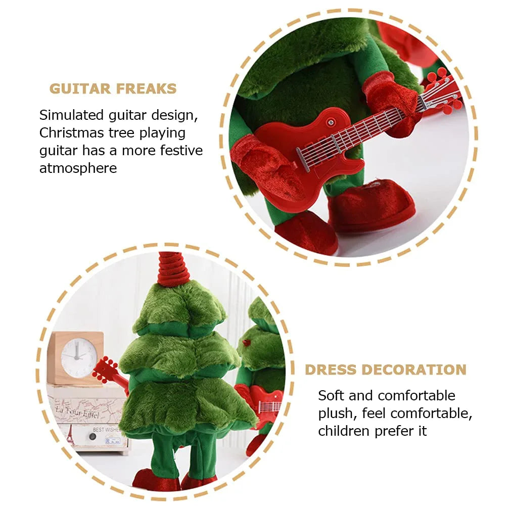 Dancing Singing Christmas Tree with Musical Instrument