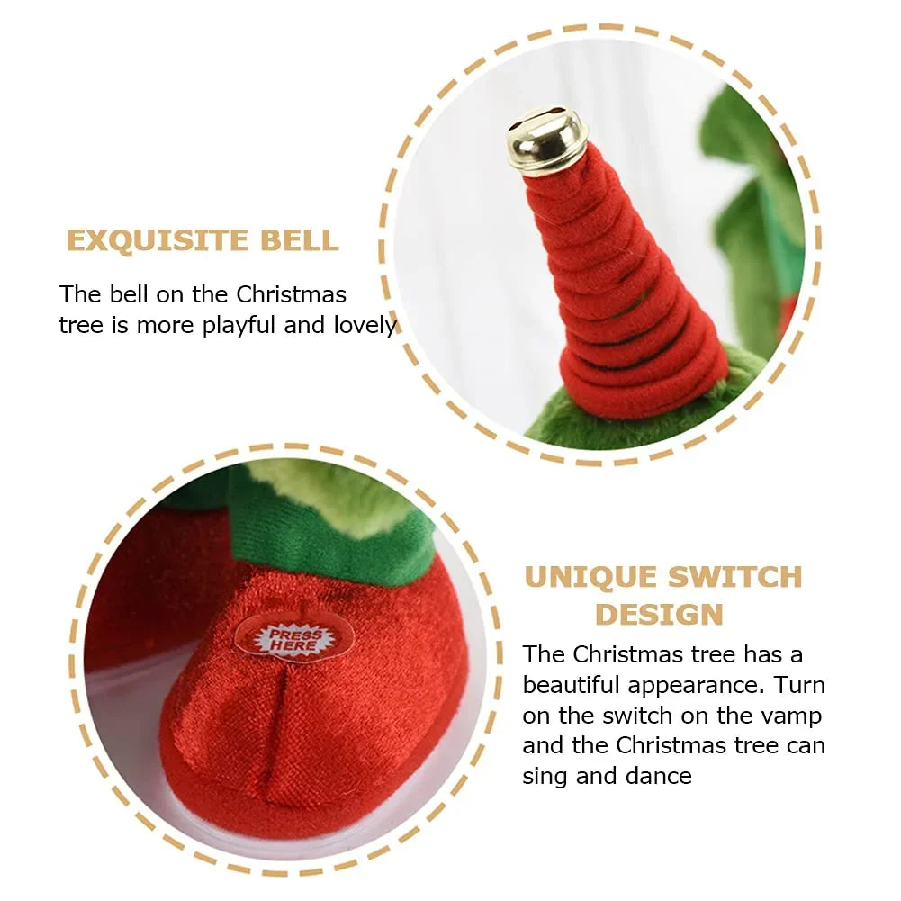Dancing Singing Christmas Tree with Musical Instrument
