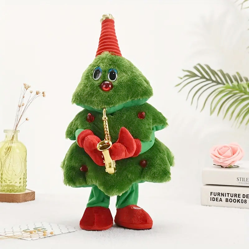 Dancing Singing Christmas Tree with Musical Instrument