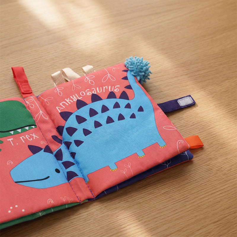 Soft Sensory Book with Textures and Colors for Babies