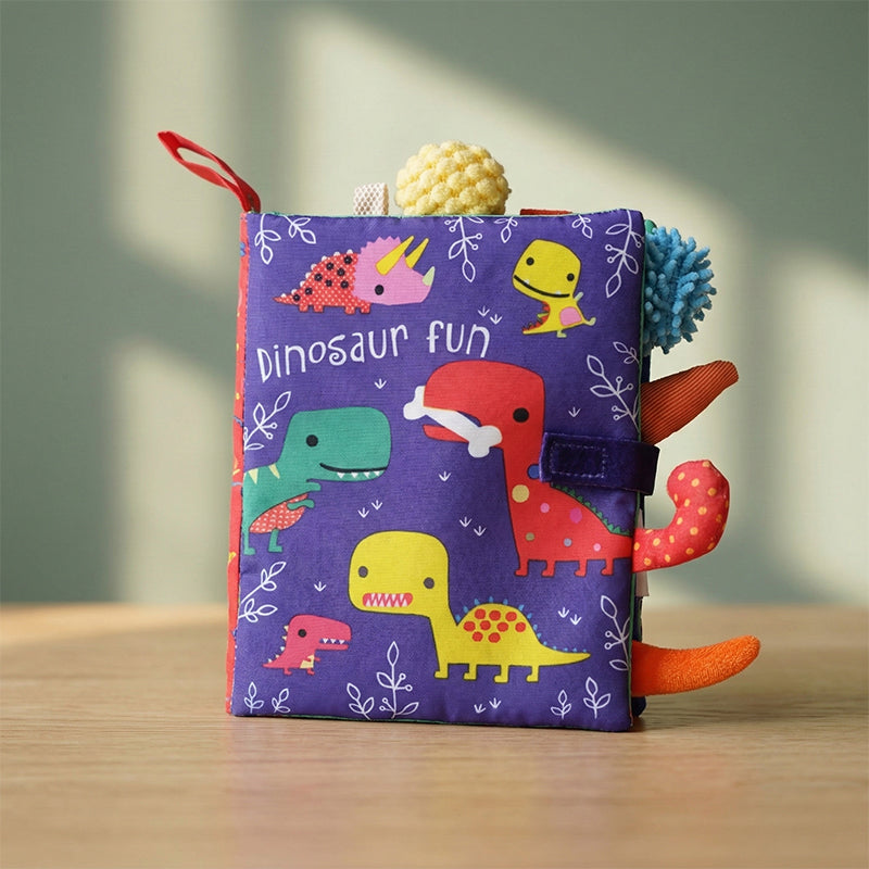 Soft Sensory Book with Textures and Colors for Babies