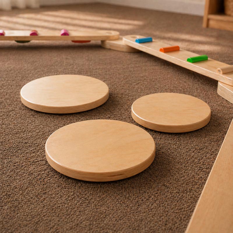Balance Beam Toy with Stepping Stones for Active Play