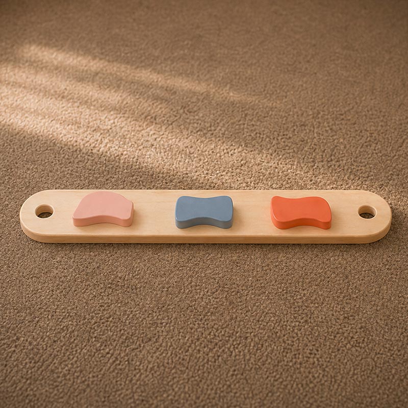 Balance Beam Toy with Stepping Stones for Active Play