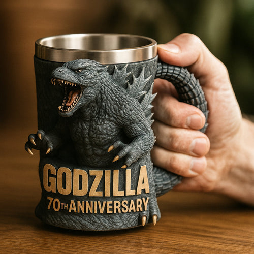 Coffee Mug 3D Monster Figure Sculpted Ceramic Drinkware
