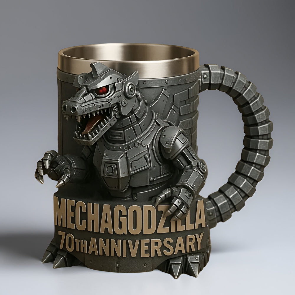 Coffee Mug 3D Monster Figure Sculpted Ceramic Drinkware
