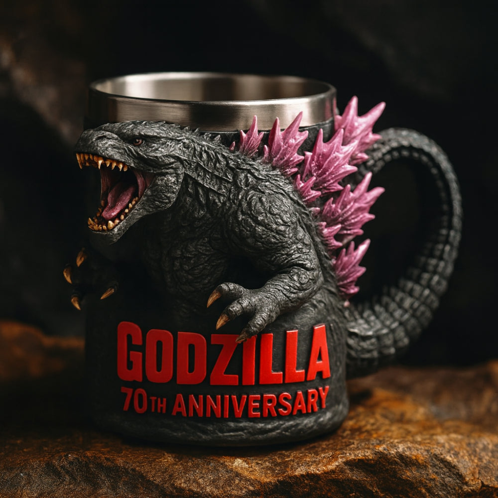 Coffee Mug 3D Monster Figure Sculpted Ceramic Drinkware