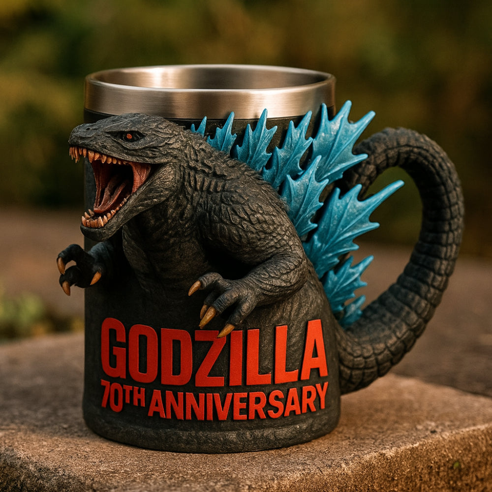 Coffee Mug 3D Monster Figure Sculpted Ceramic Drinkware