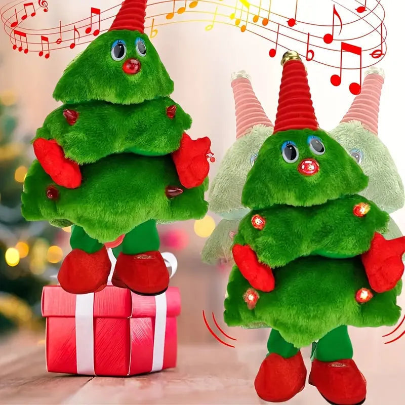 Dancing Singing Christmas Tree with Musical Instrument