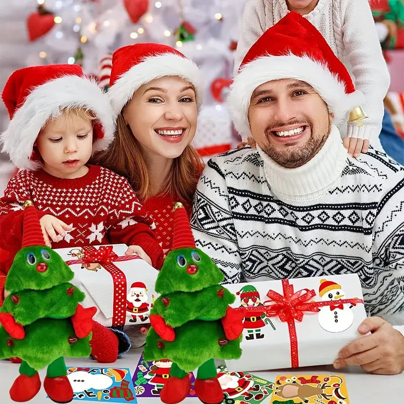 Dancing Singing Christmas Tree with Musical Instrument