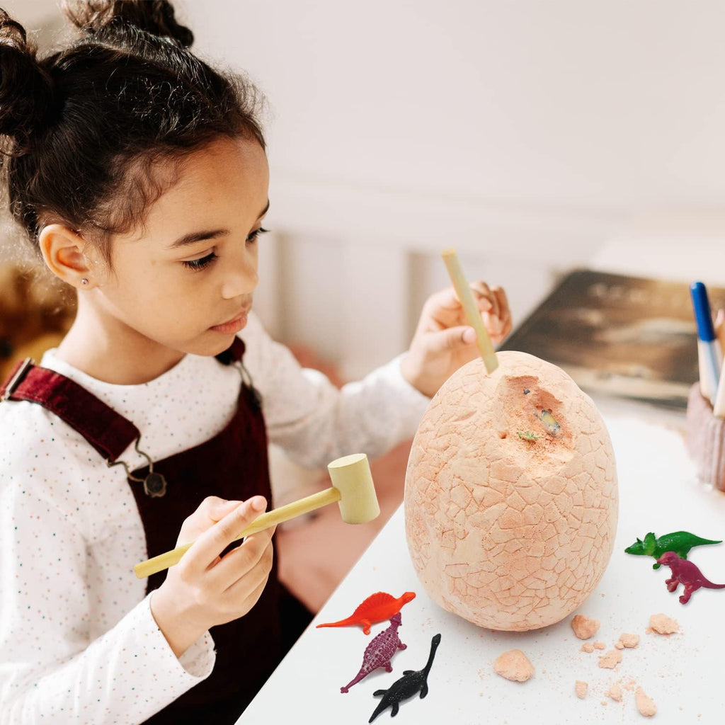 Dinosaur Egg Excavation Kit with Colorful Dinos Inside
