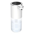 Touchless Automatic Foam Soap Dispenser with 400ml Transparent Tank - Rechargeable Lithium Battery Powered Hands Free Pump for Household Use