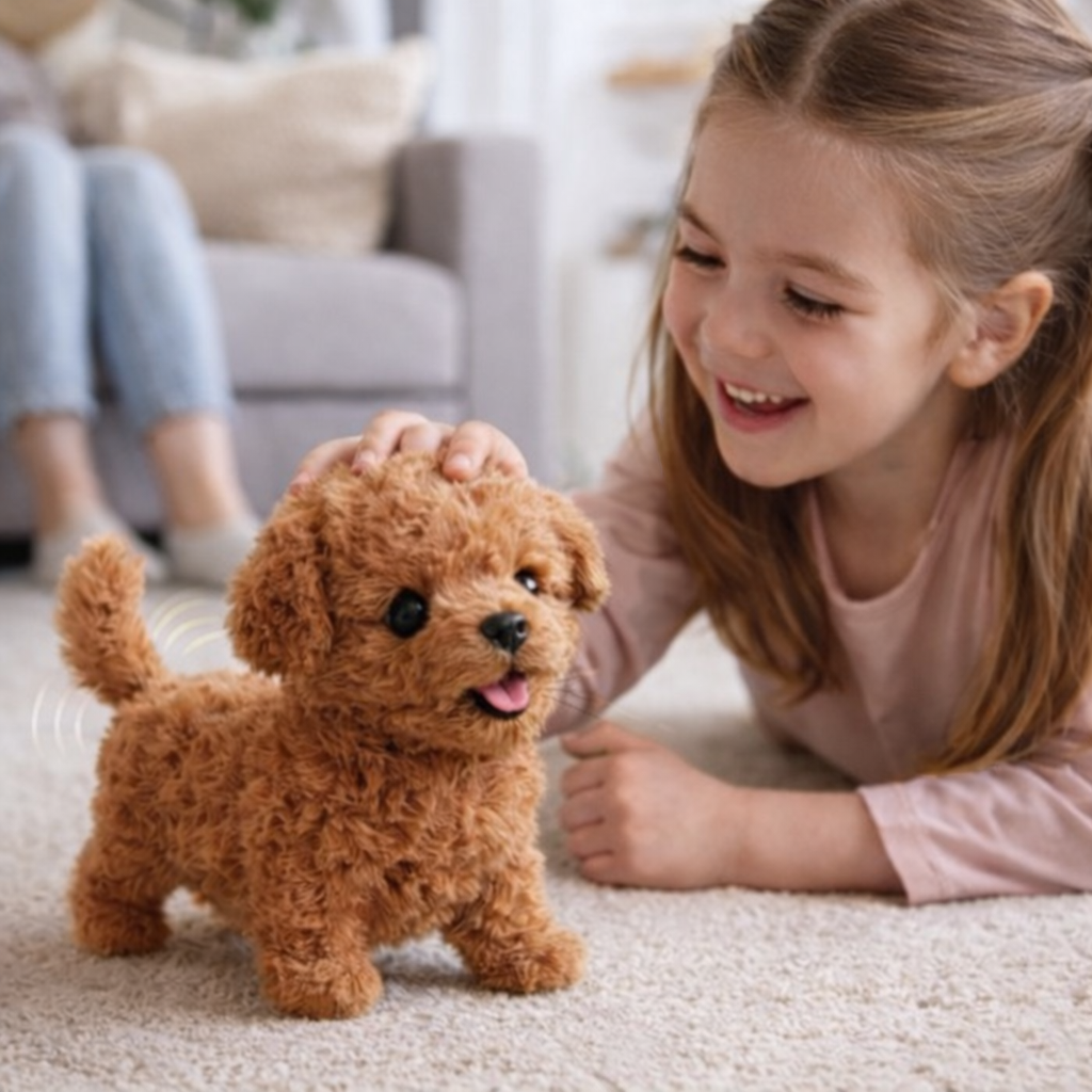 Interactive Toy Dog Realistic Moving Puppy Companion