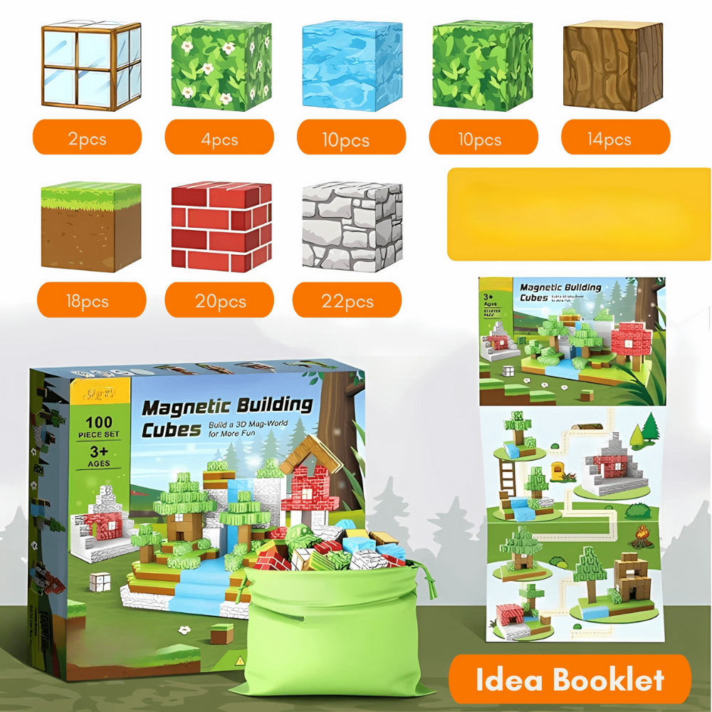 Magnetic Building Blocks Educational Construction Toy Set