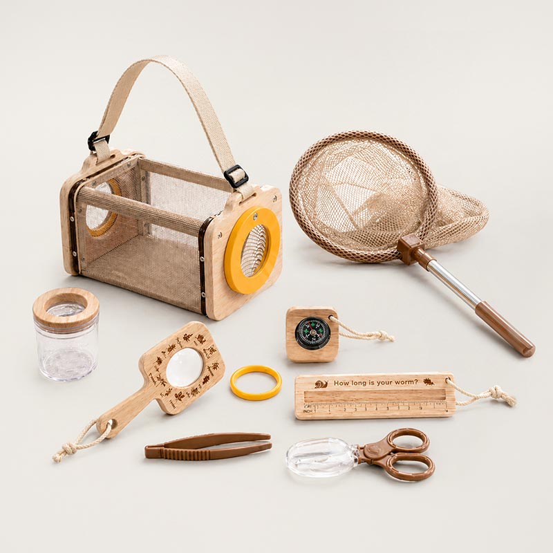 Nature Exploration Kit with Observation House and Tools