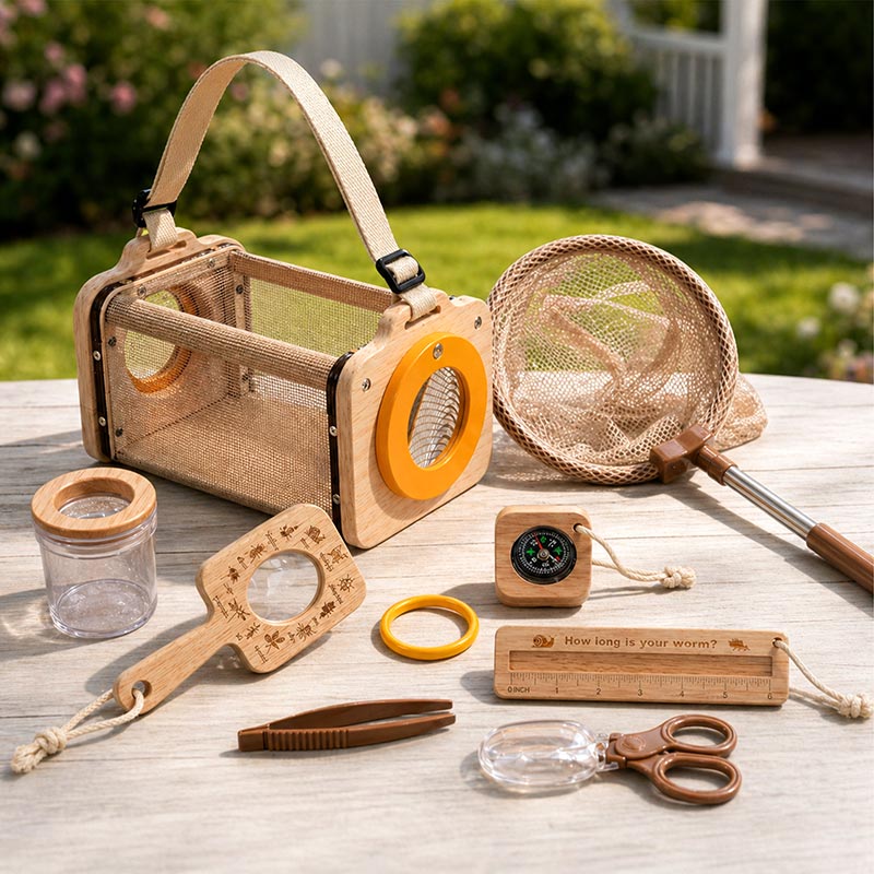 Nature Exploration Kit with Observation House and Tools