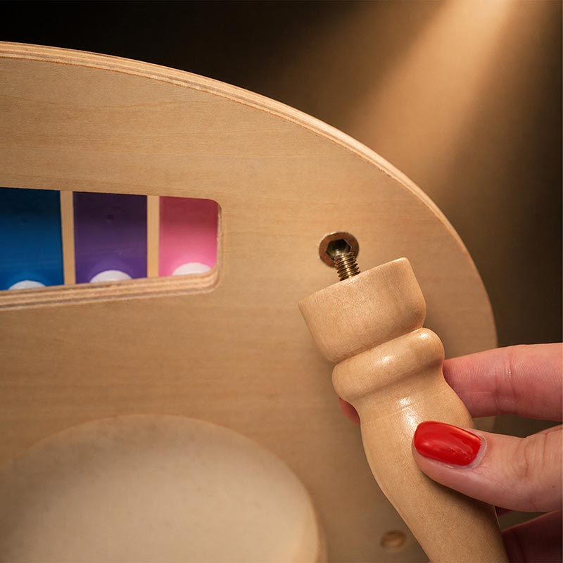 Wooden Percussion Set with Xylophone and Drums