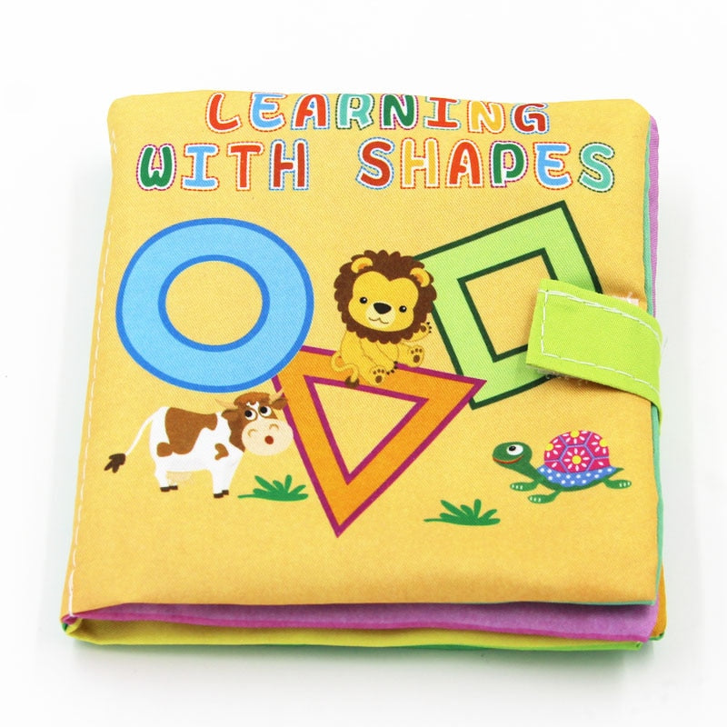 Baby Cloth Book with Animal Tails and Textures
