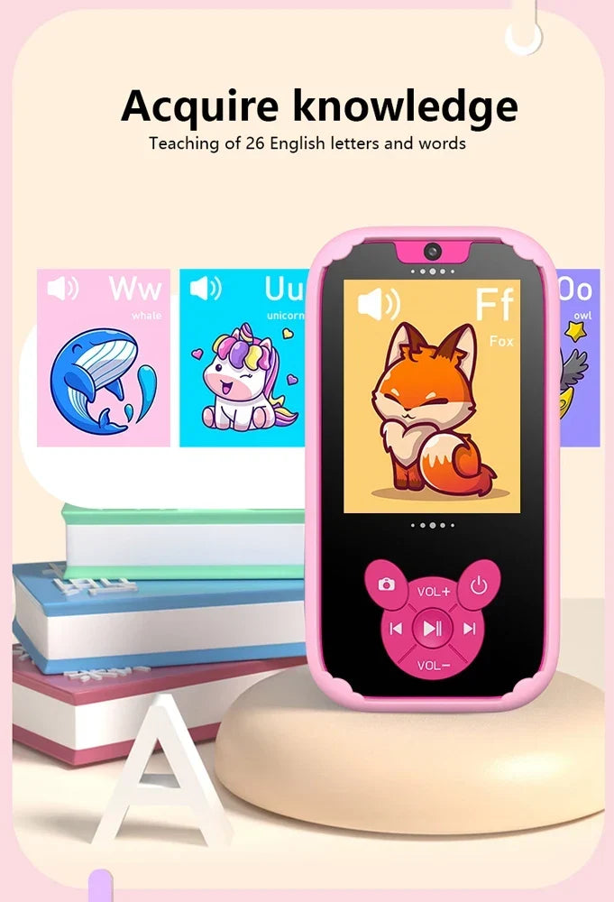 Kids Educational Phone with Camera and Learning Games