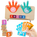Counting Toy with Hands and Number Blocks
