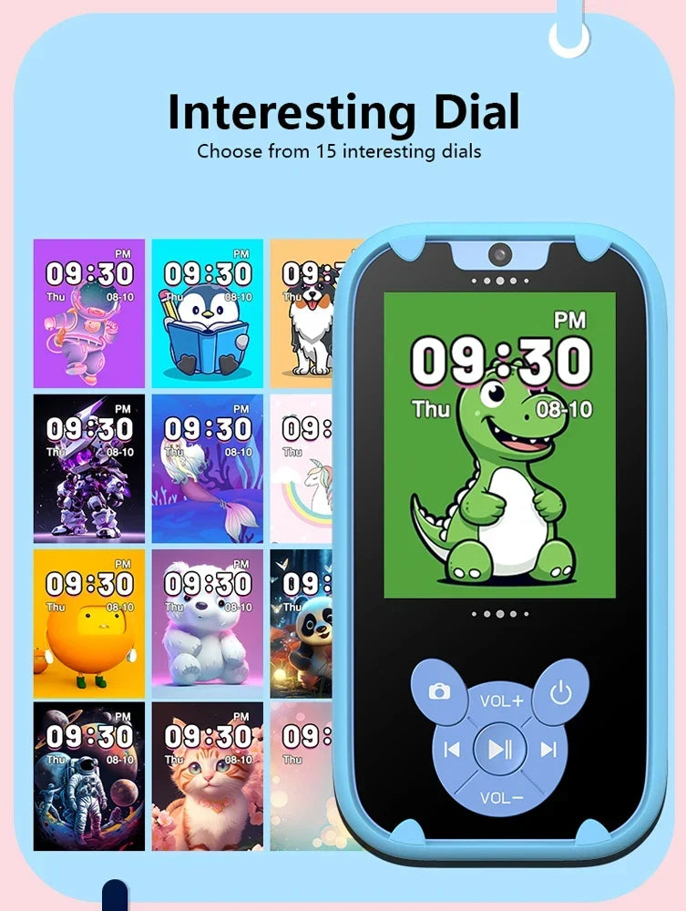 Kids Educational Phone with Camera and Learning Games