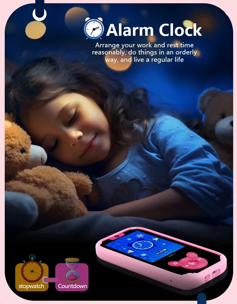 Kids Educational Phone with Camera and Learning Games