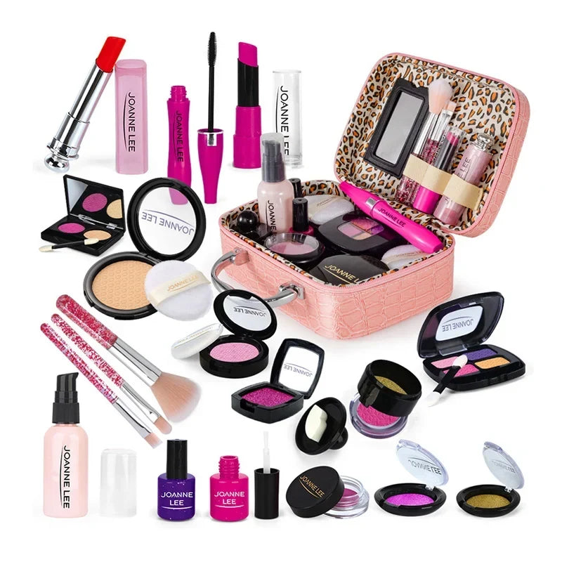 Pretend Makeup Set with Case and Accessories