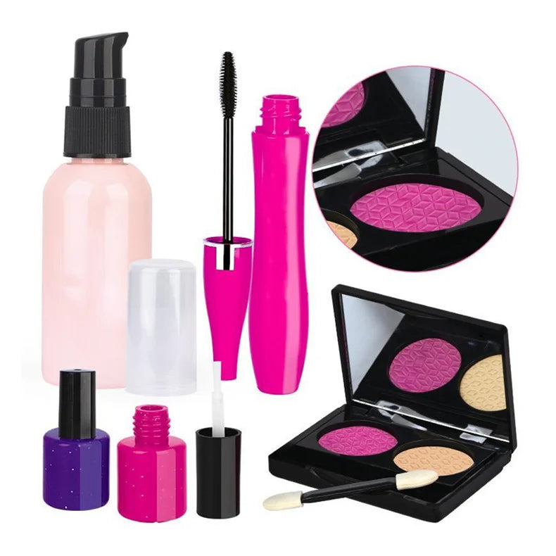 Pretend Makeup Set with Case and Accessories