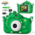 Kids Digital Camera with Dinosaur Design and 32GB Card