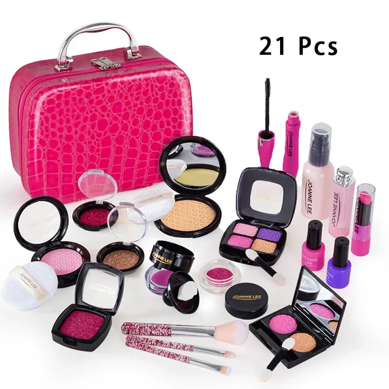 Pretend Makeup Set with Case and Accessories