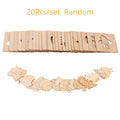 Wooden Drawing Stencils with 20 Engraved Templates
