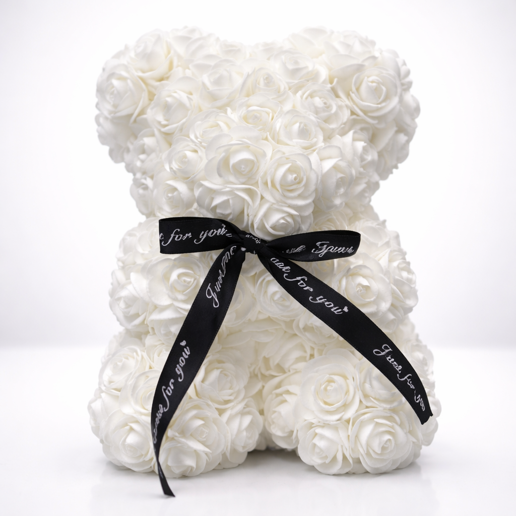 Teddy Bear Rose Bear Valentines Day Gift Box Decor