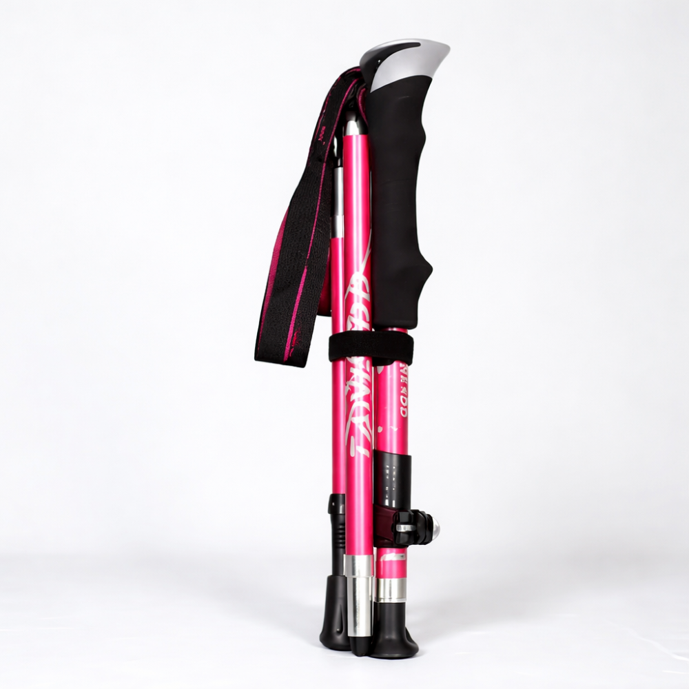 Trekking Poles Foldable Telescopic Hiking Support Sticks