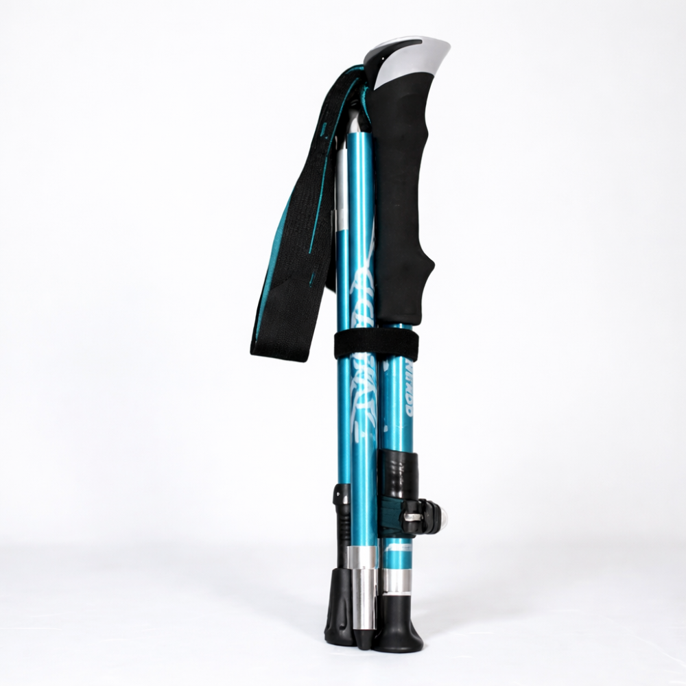 Trekking Poles Foldable Telescopic Hiking Support Sticks