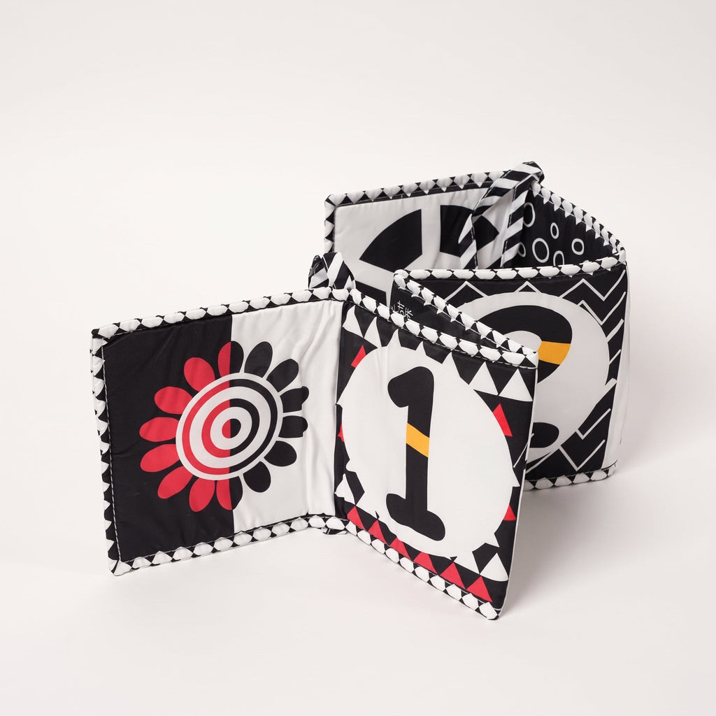 Baby Contrast Book with High-Contrast Animal Designs