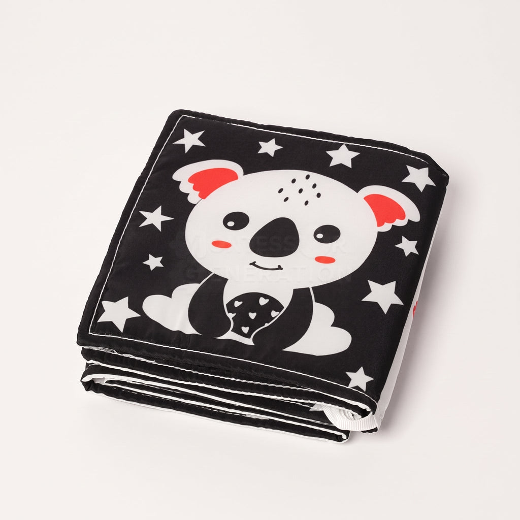 Baby Contrast Book with High-Contrast Animal Designs
