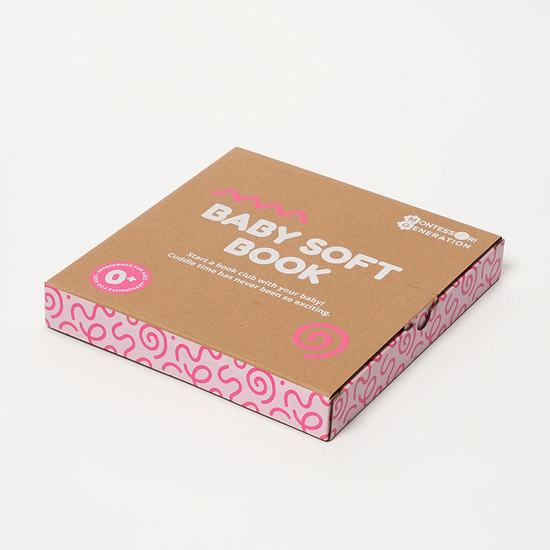 Soft Sensory Book with Textures and Colors for Babies