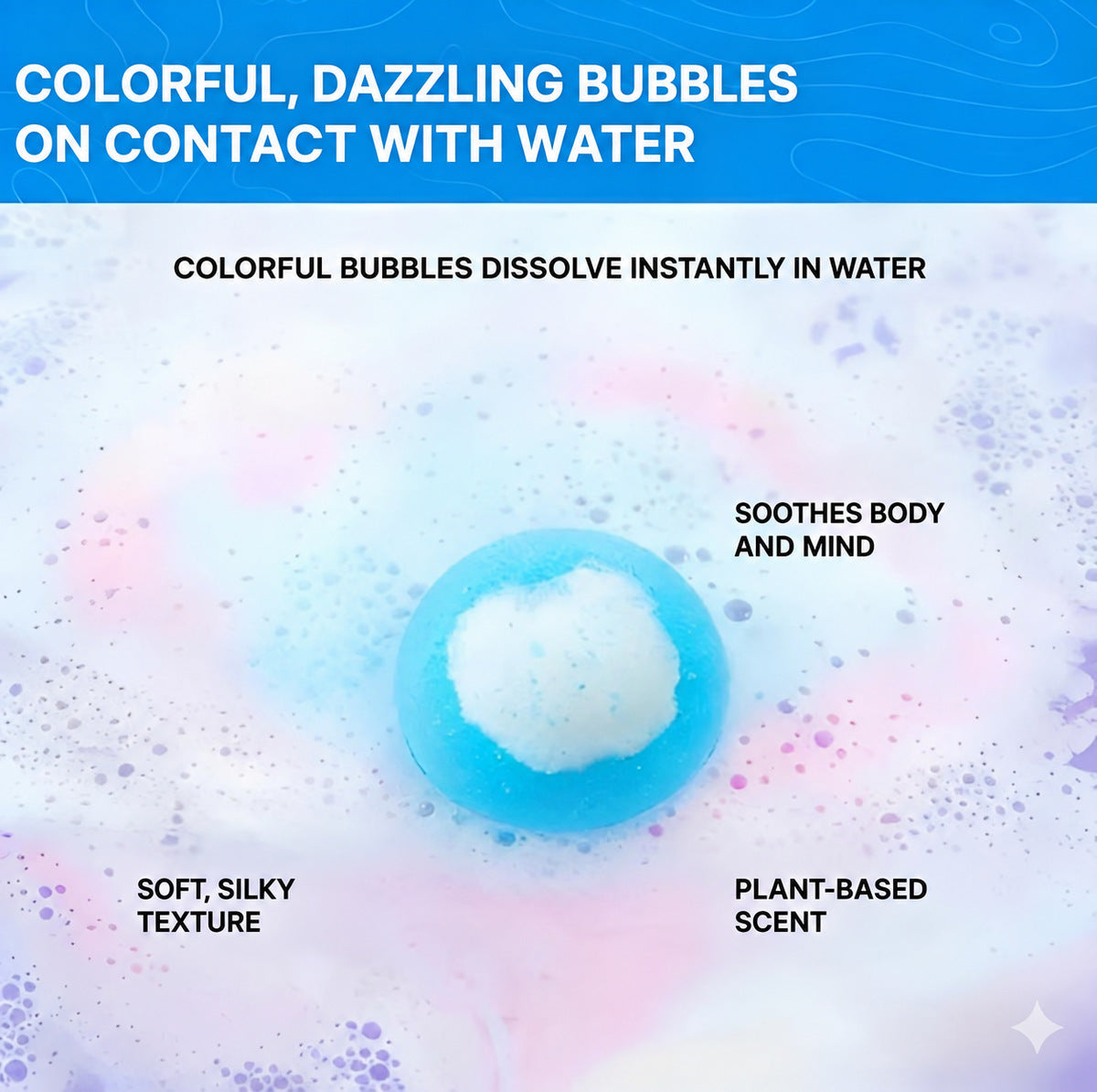Bath Bombs for Kids with Ocean Toy Surprises (Set of 12)