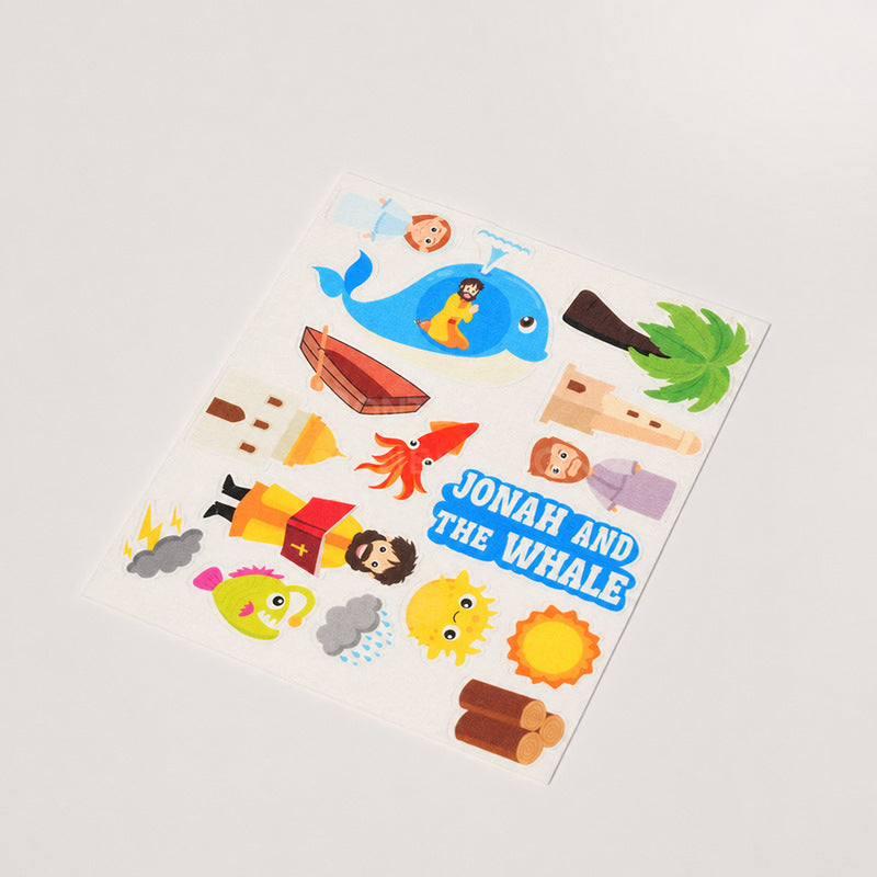 Bible Storyboard with Felt Figures for Interactive Play