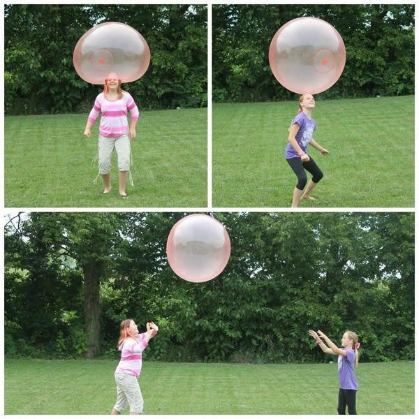 Inflatable Bubble Ball Extra Large Reusable Outdoor Play