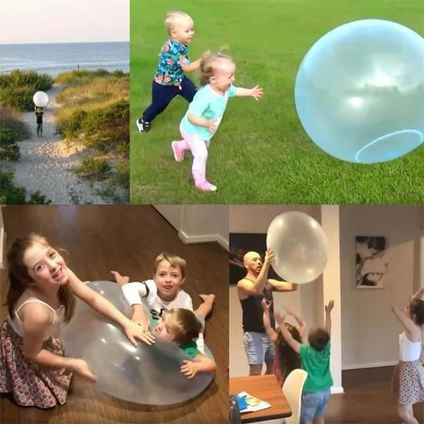 Inflatable Bubble Ball Extra Large Reusable Outdoor Play