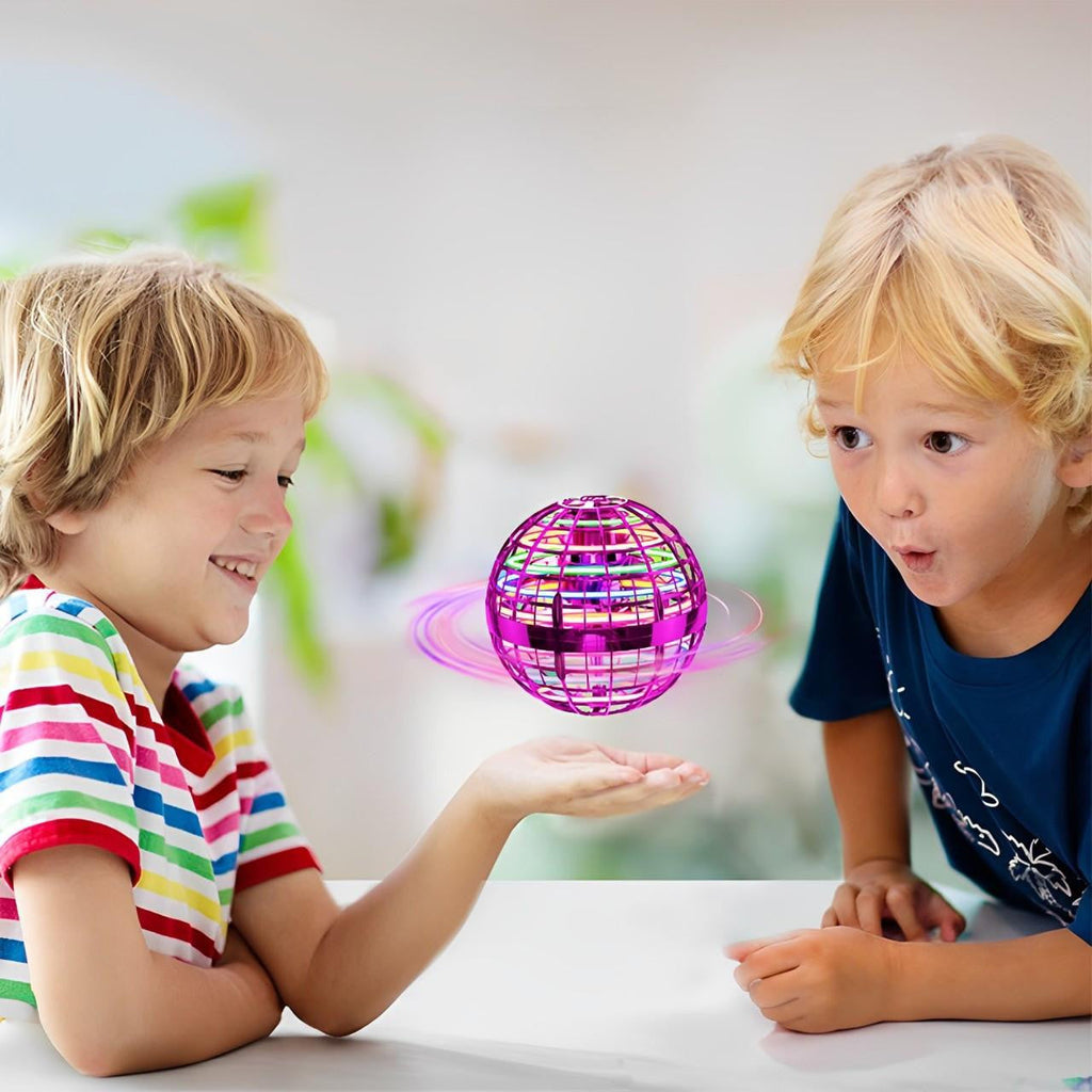 Flying Ball Toy with LED Lights and Hover Technology