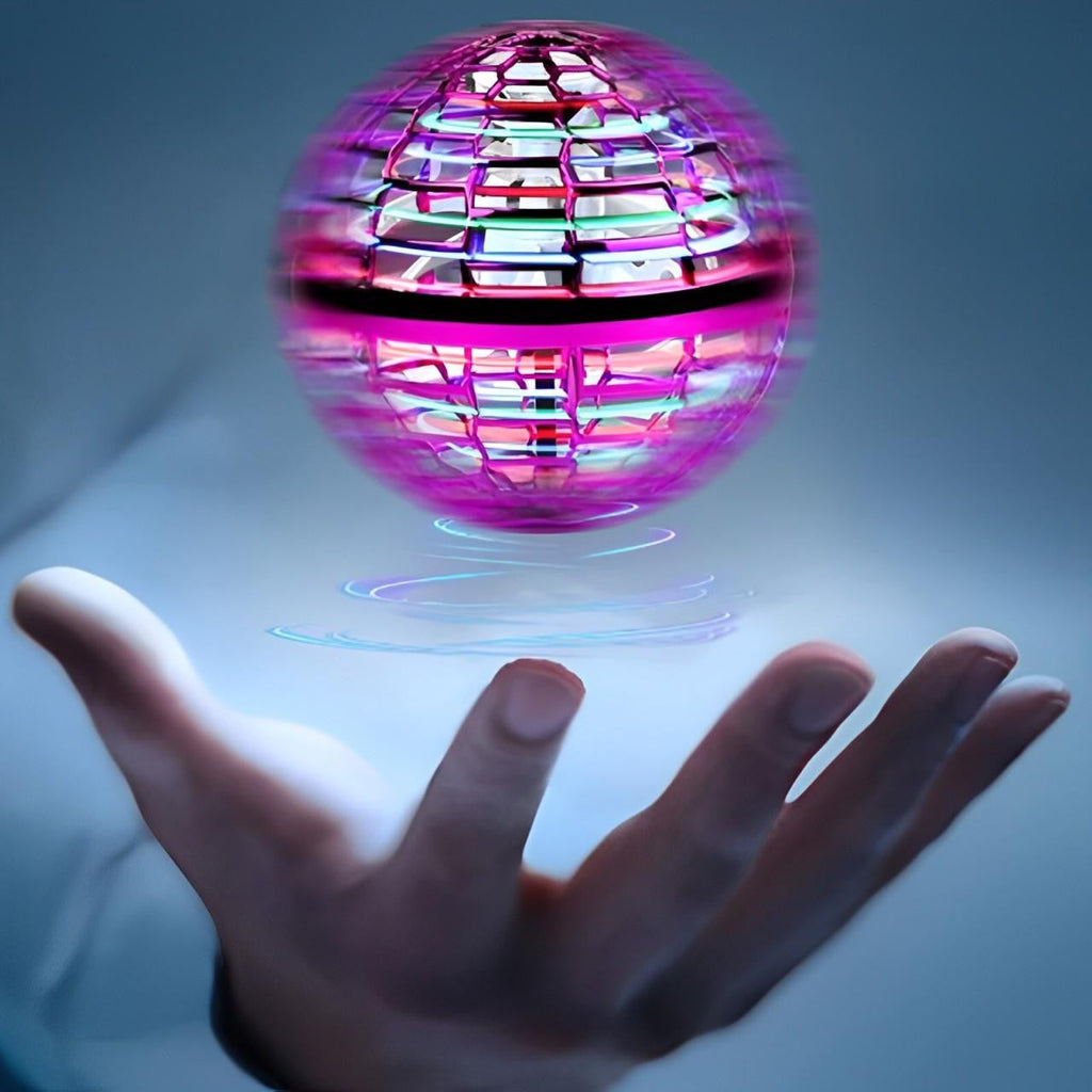 Flying Ball Toy with LED Lights and Hover Technology