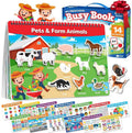 Preschool Busy Book, 14 Montessori Activities With Farm Animals