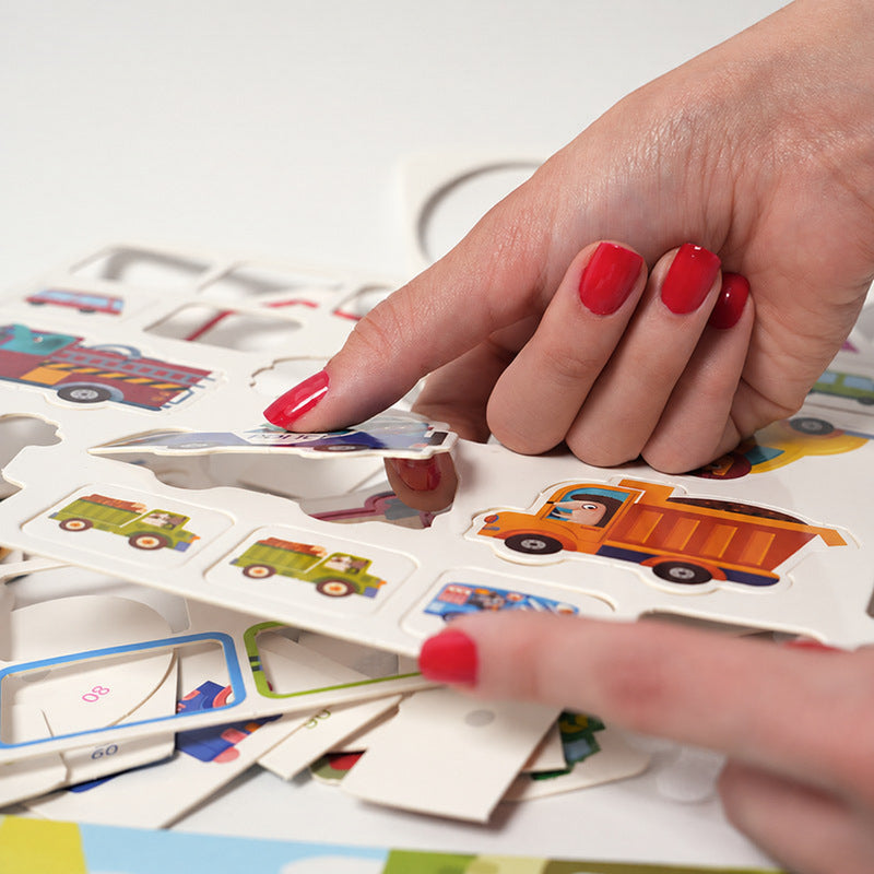 Busy Book for Toddlers with Farm Animals and Learning Activities
