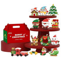Christmas Advent Calendar Building Kit, 12 Mini Brick Models