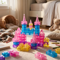 Castle Gummy Blocks, 40-Piece Soft Building Block Set