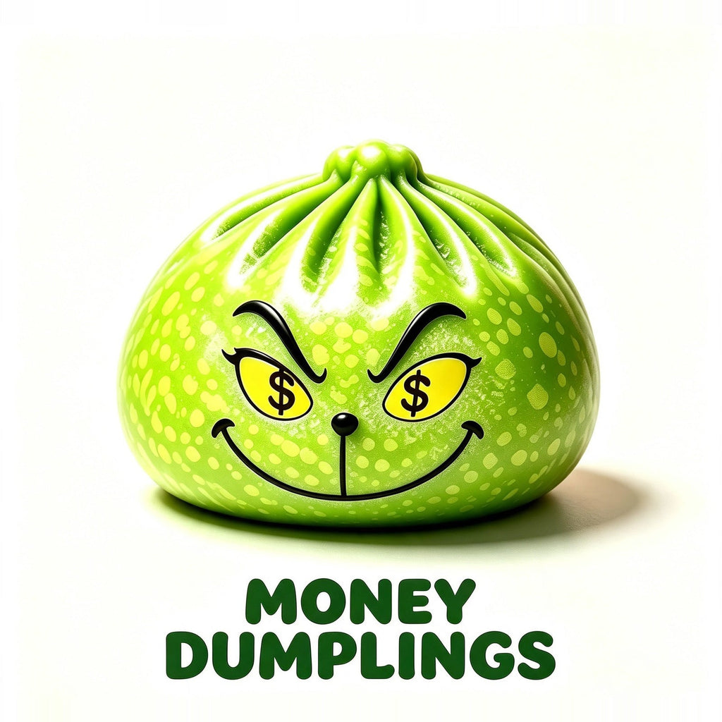 Christmas Grinch Dumpling Squishy, Mystery Box