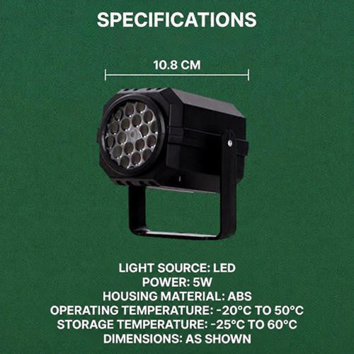 Christmas Light Projector with 16 Festive Patterns
