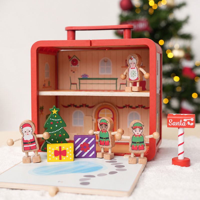Christmas Playset Bundle with Railway and Storybook
